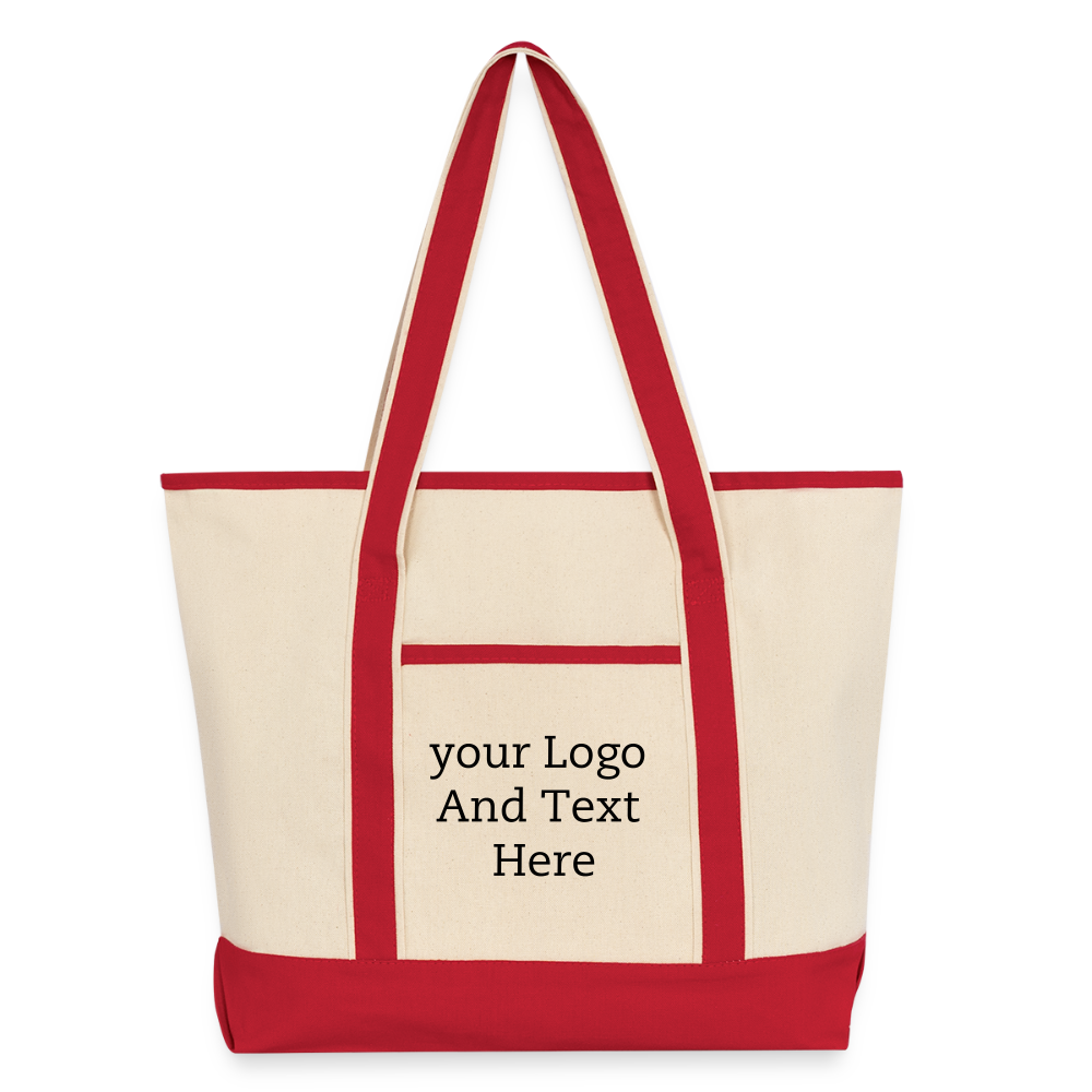 Large Canvas Deluxe Tote Spreadconnect