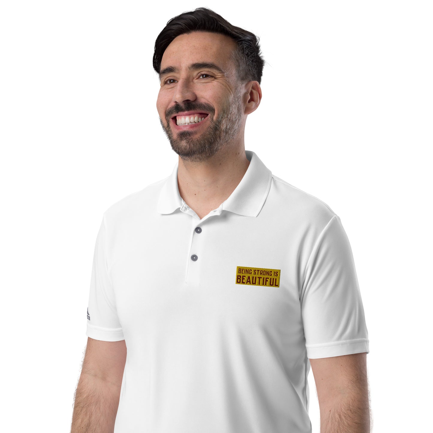 adidas performance polo shirt find your way to say it