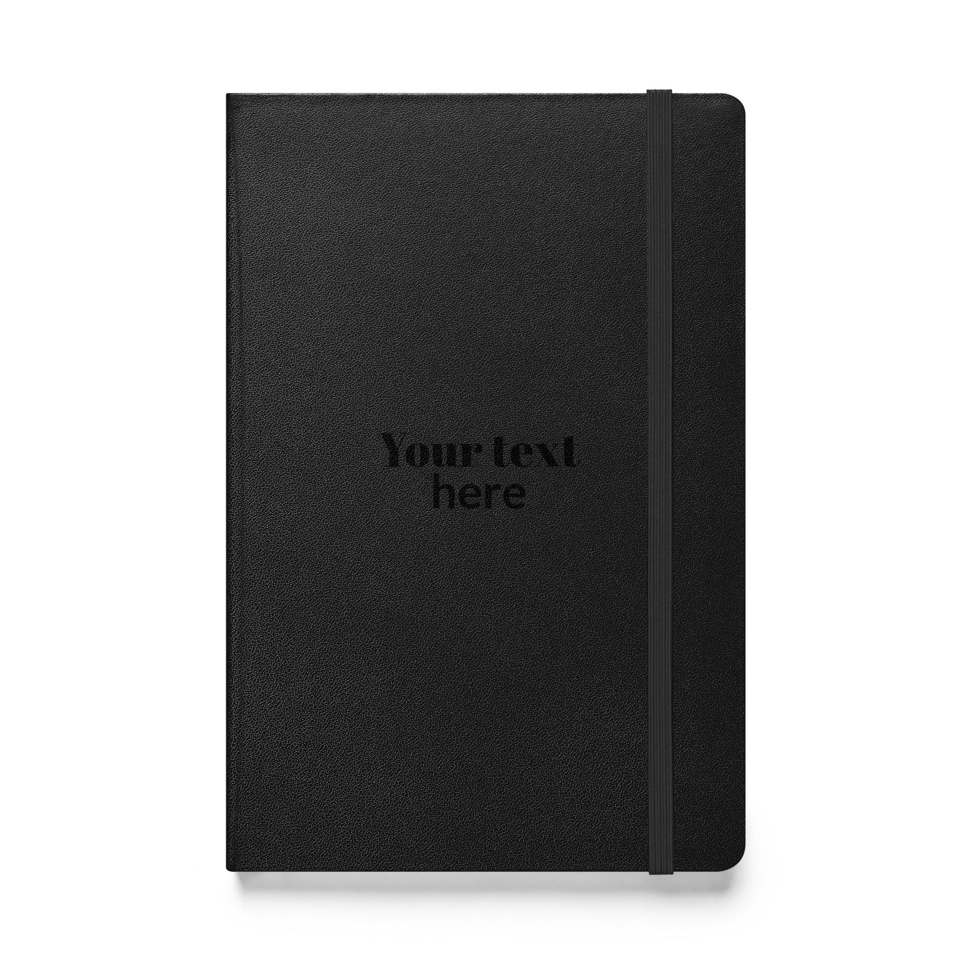 Hardcover bound notebook find your way to say it