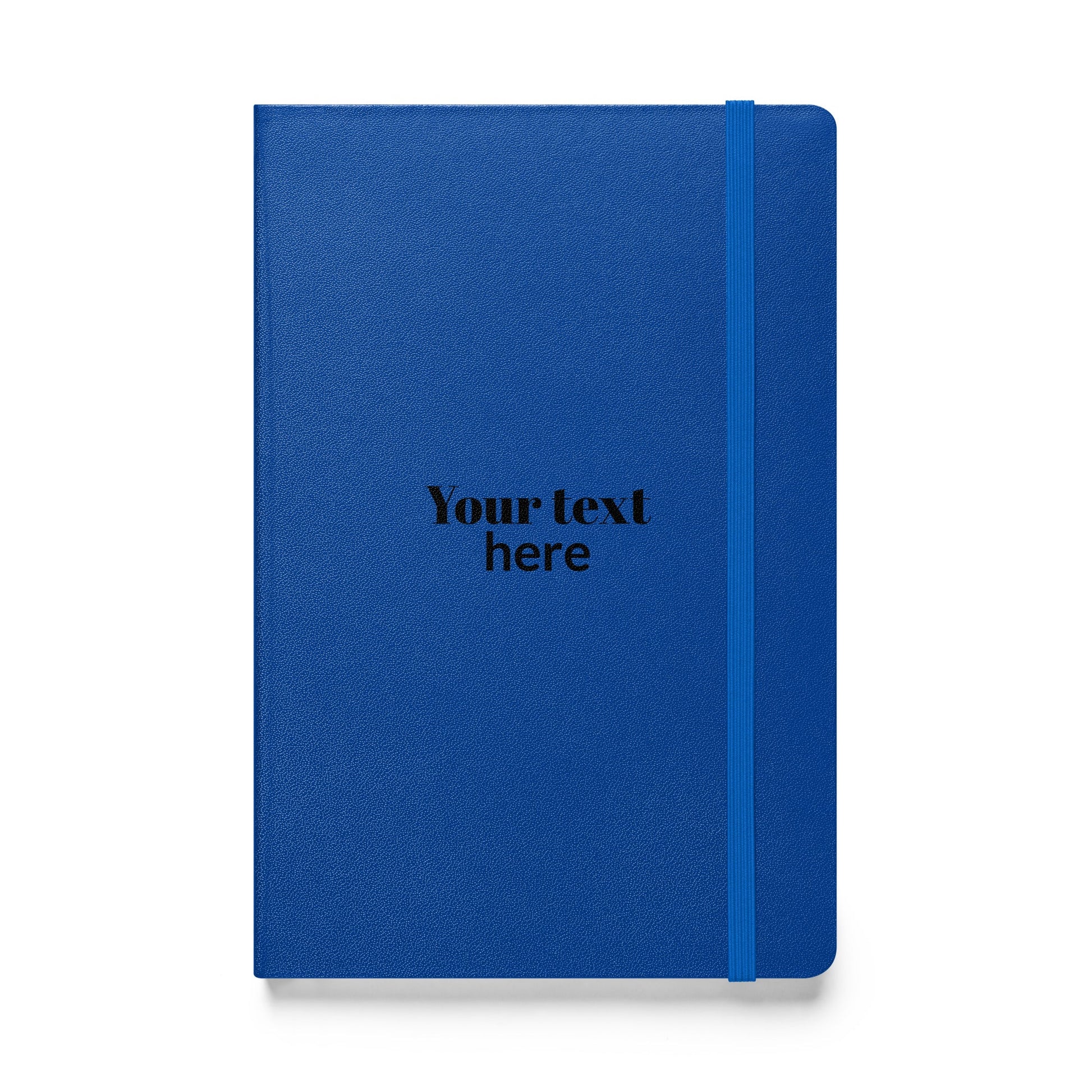 Hardcover bound notebook find your way to say it
