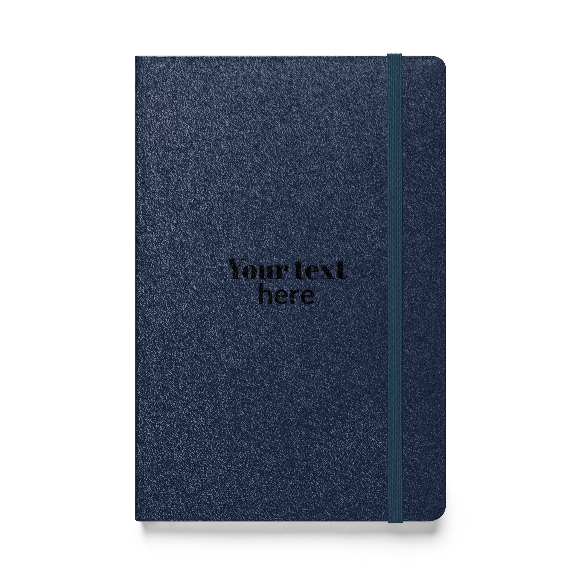 Hardcover bound notebook find your way to say it