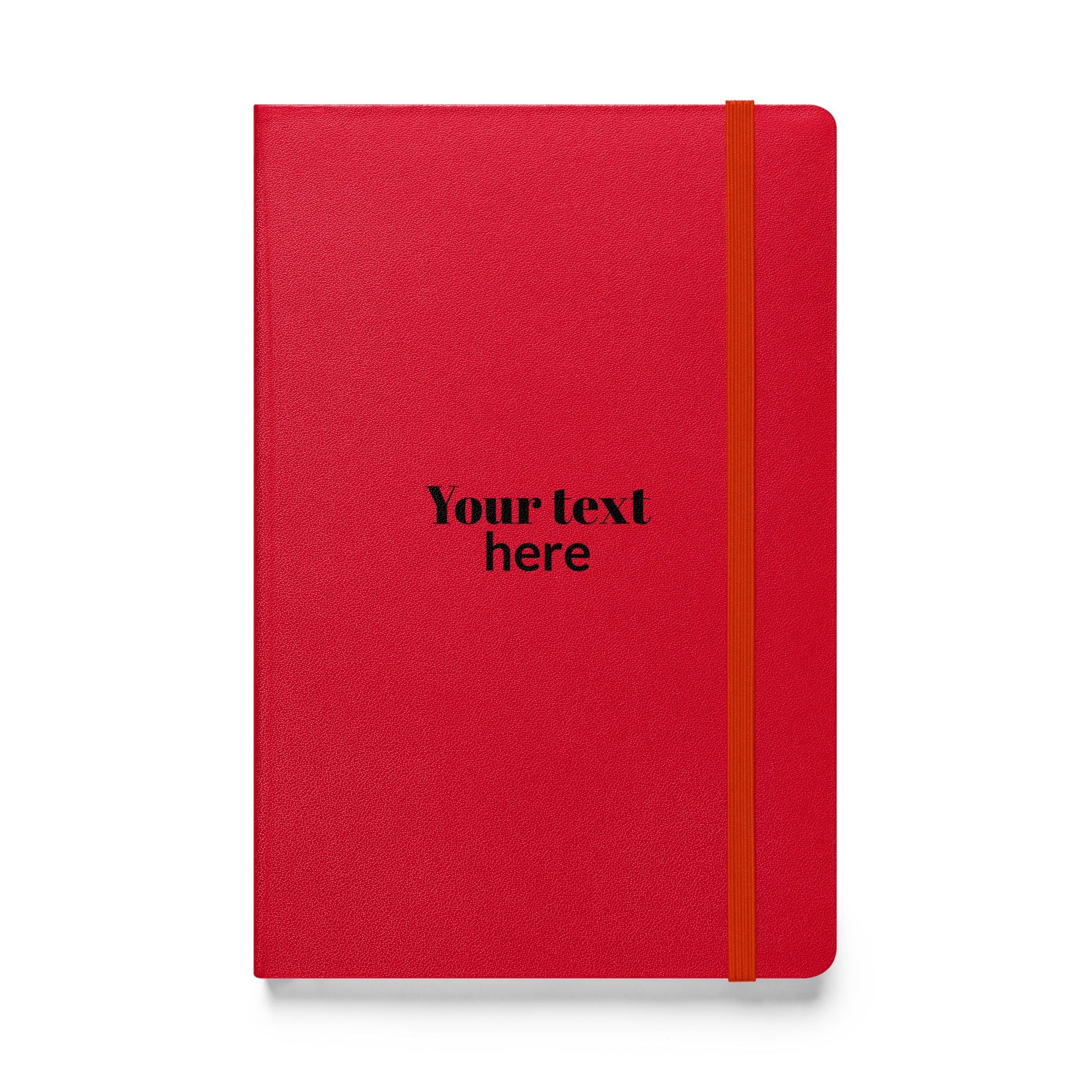 Hardcover bound notebook find your way to say it
