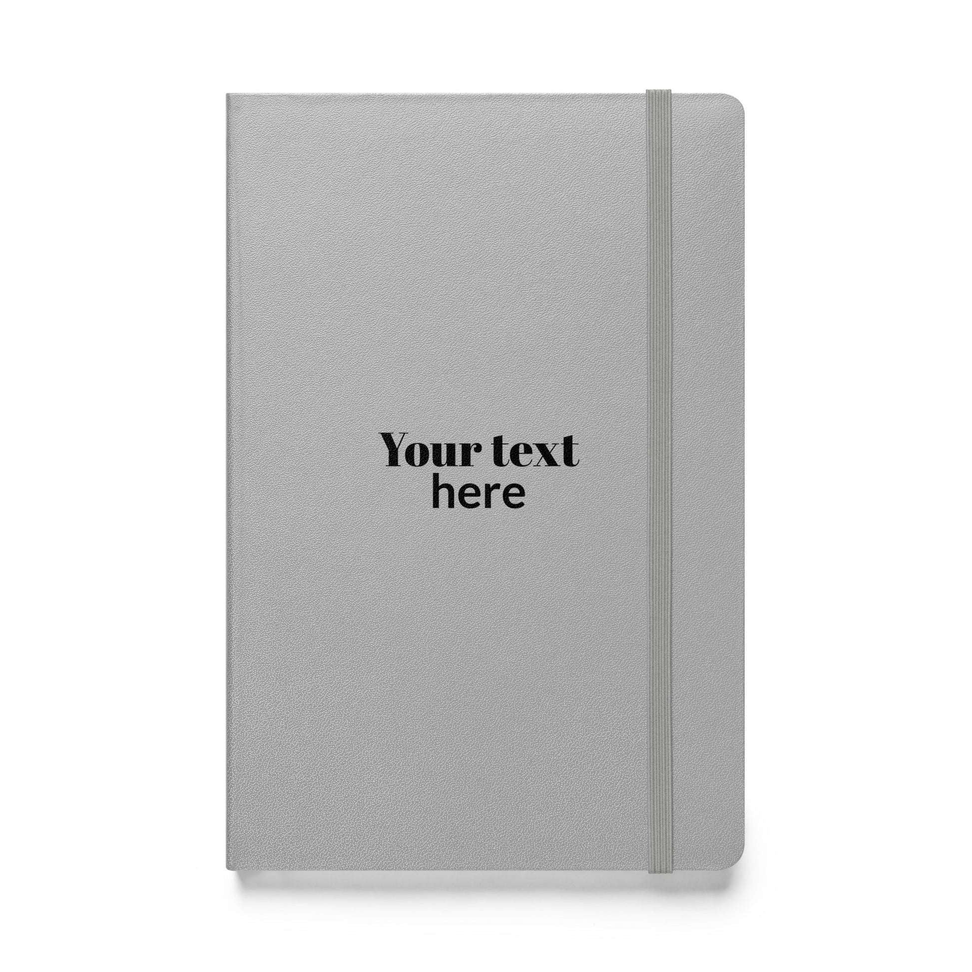 Hardcover bound notebook find your way to say it