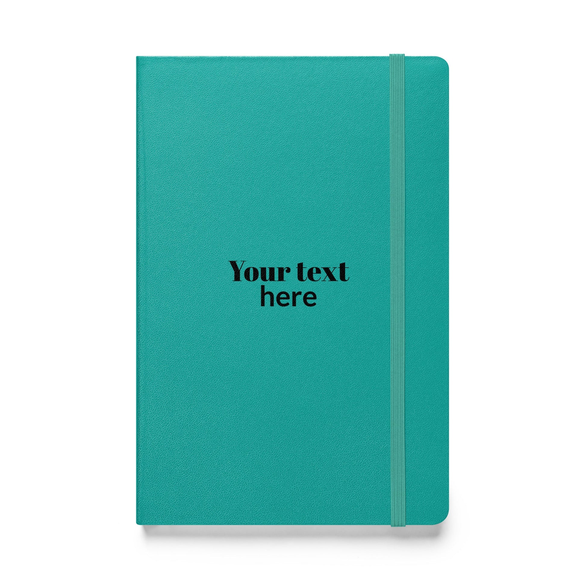 Hardcover bound notebook find your way to say it