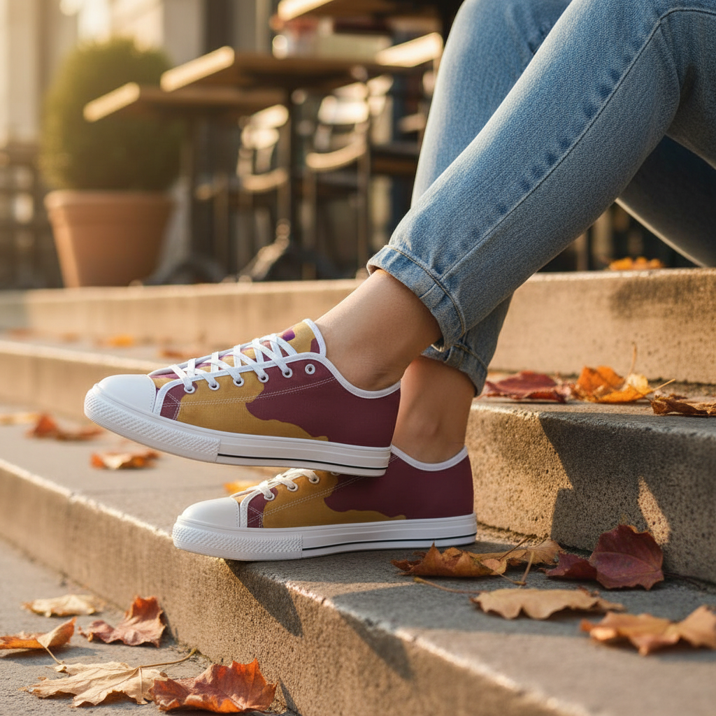 Unisex Low Top Canvas Shoes