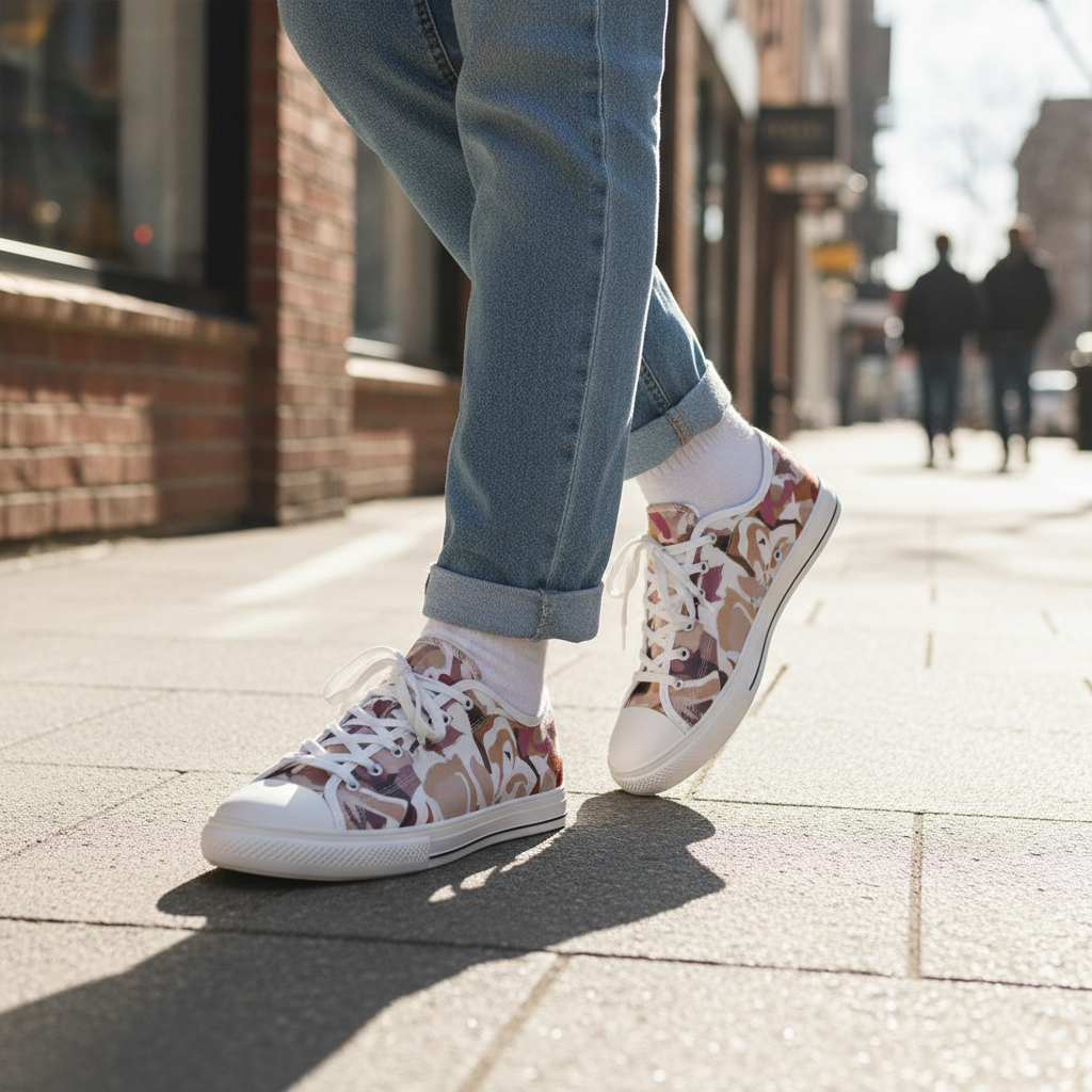 Unisex Low Top Canvas Shoes