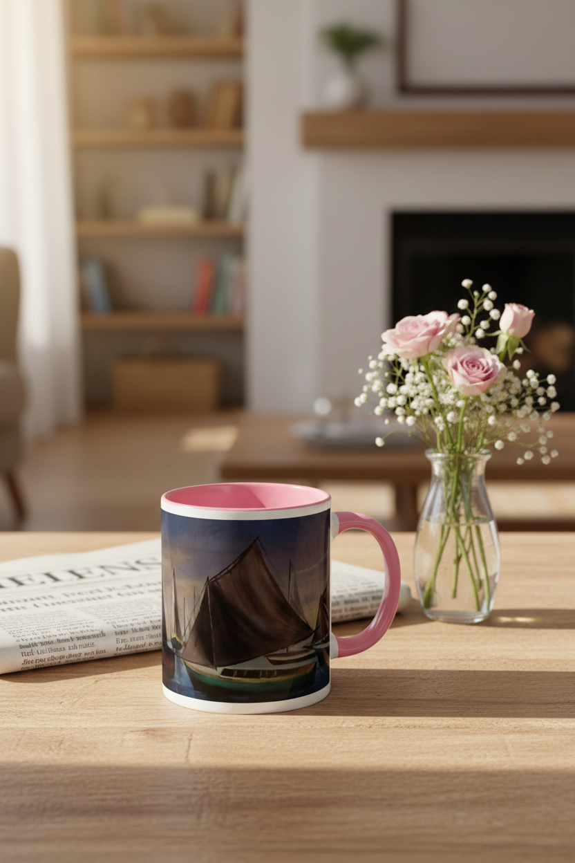 Mug with Color Inside Lifestyle