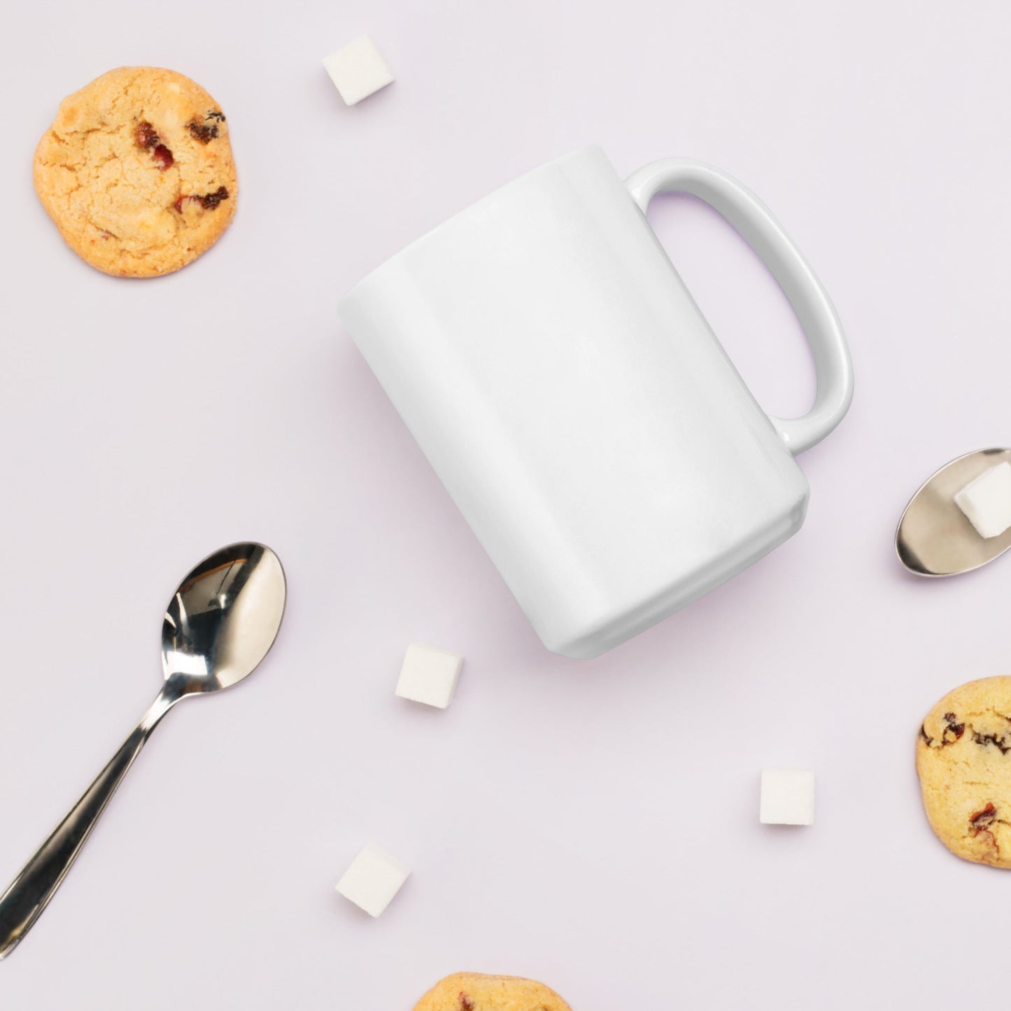 White glossy mug find your way to say it