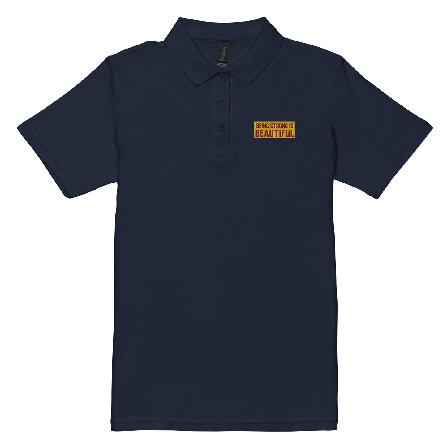 Women’s pique polo shirt find your way to say it