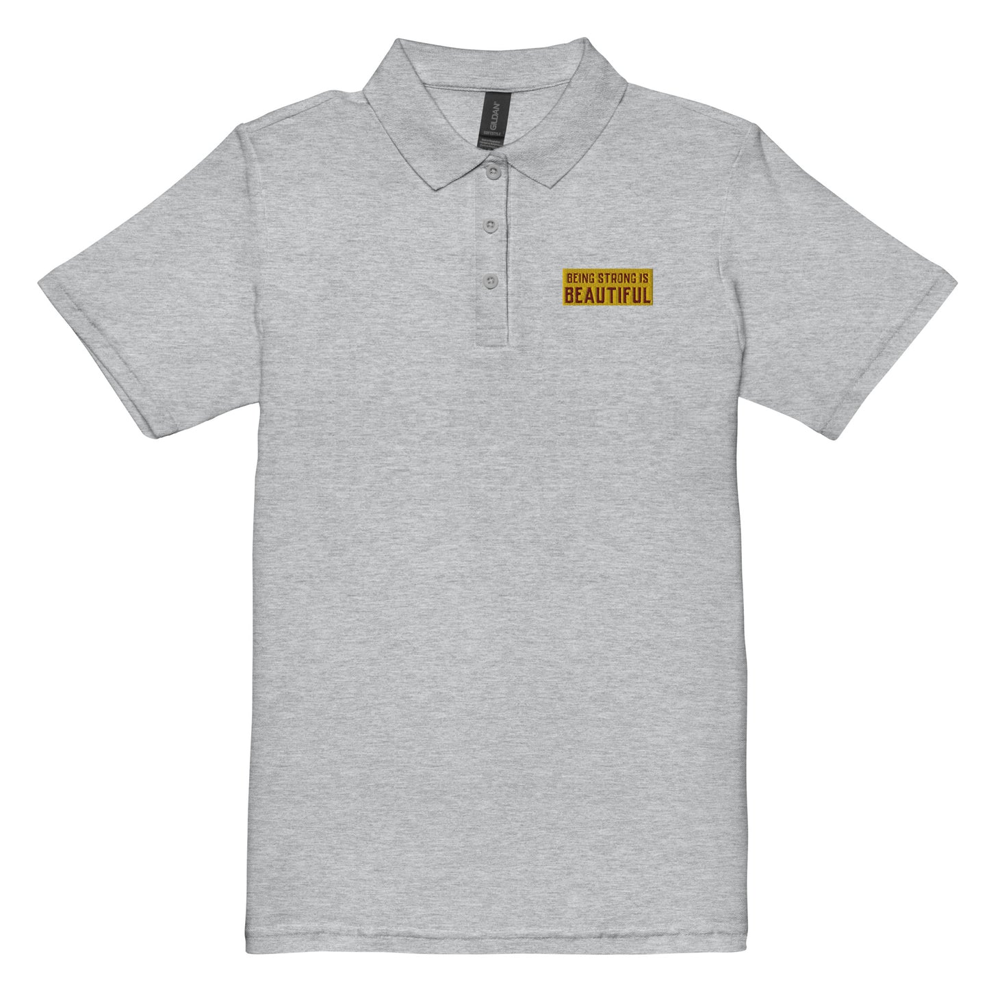 Women’s pique polo shirt find your way to say it
