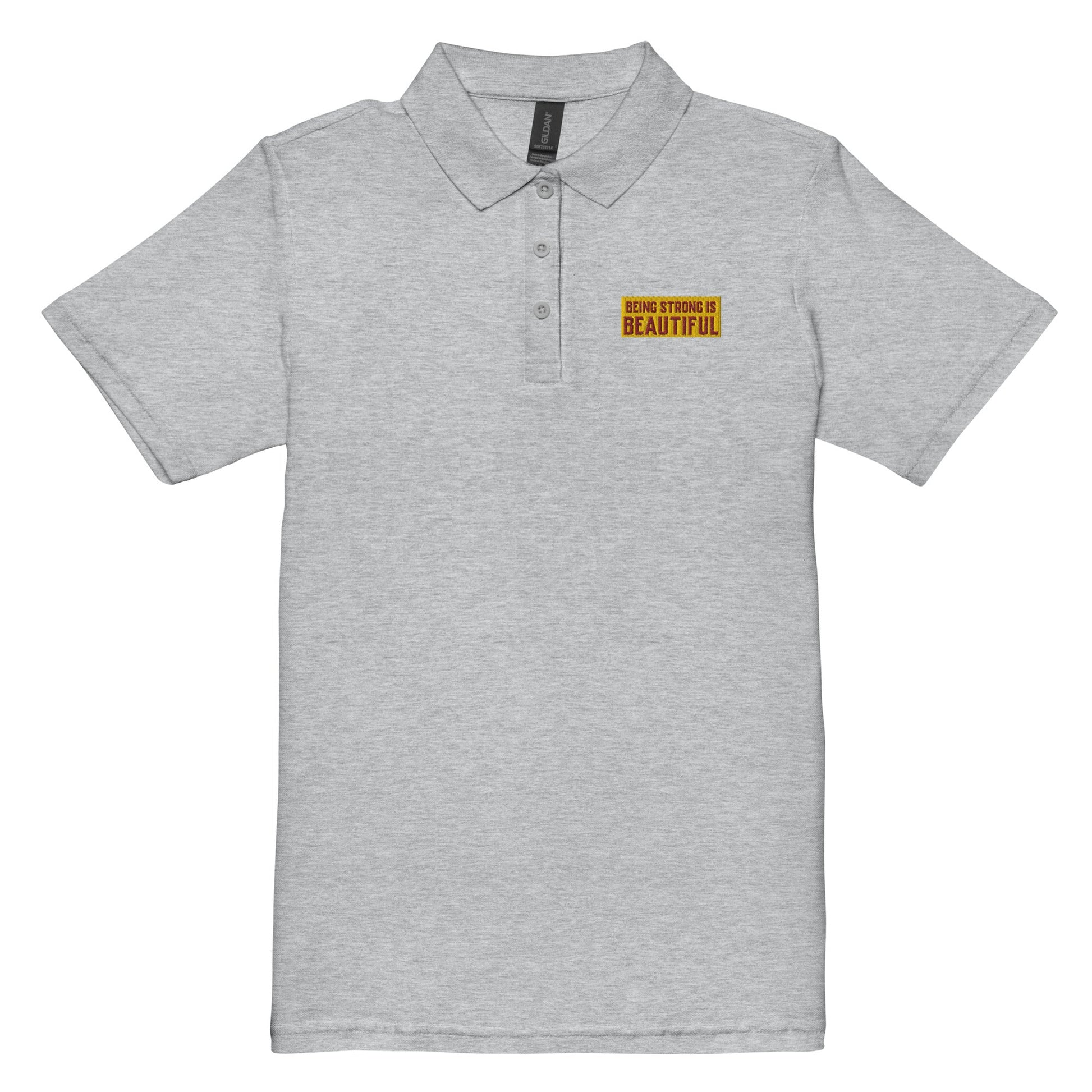 Women’s pique polo shirt find your way to say it