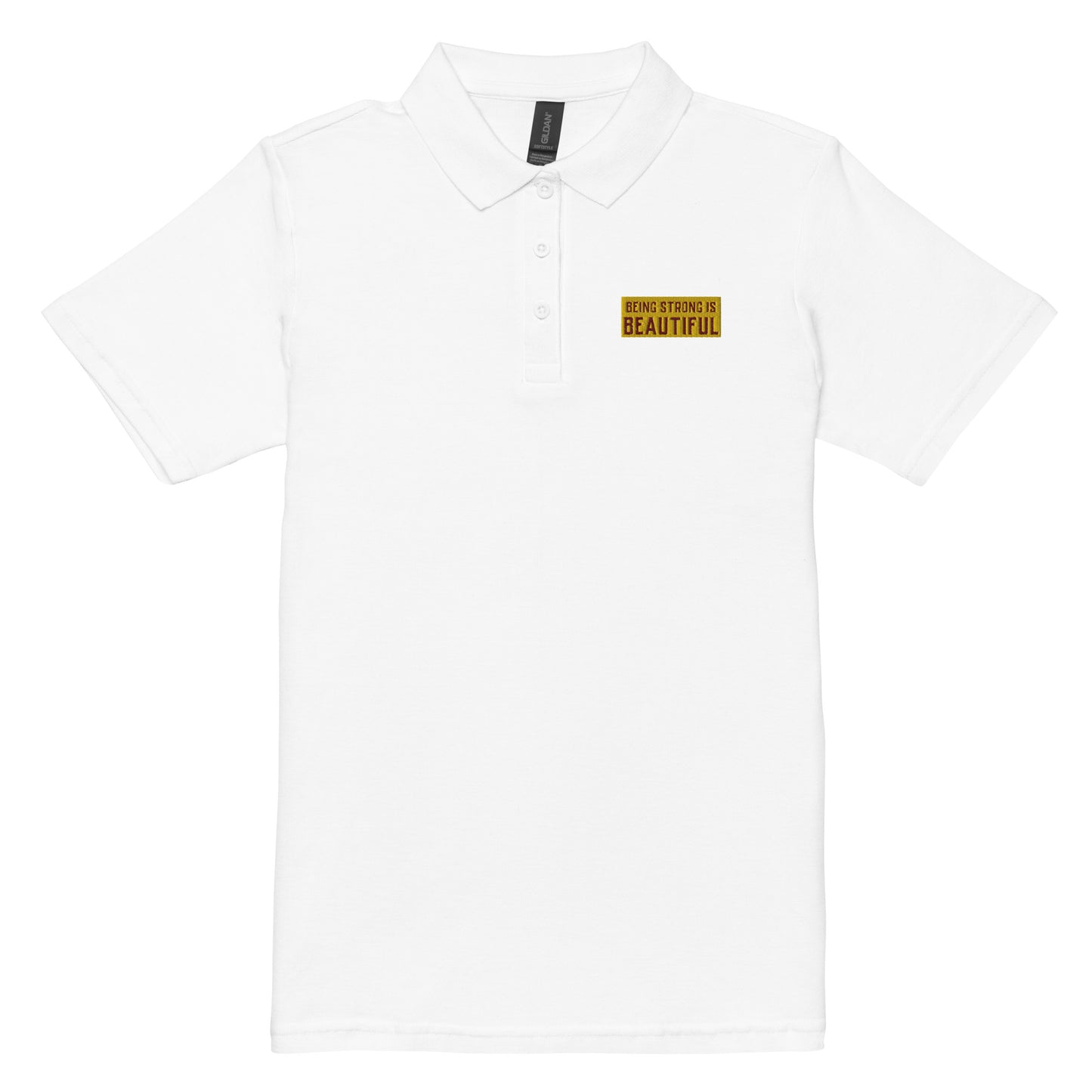 Women’s pique polo shirt find your way to say it