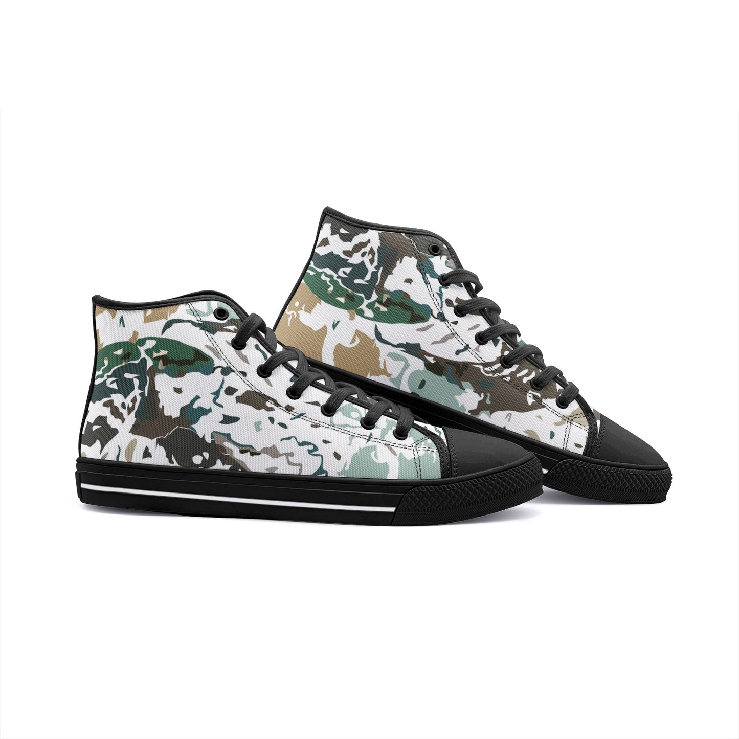 Unisex High Top Canvas Shoes Printy6 \Pascale D