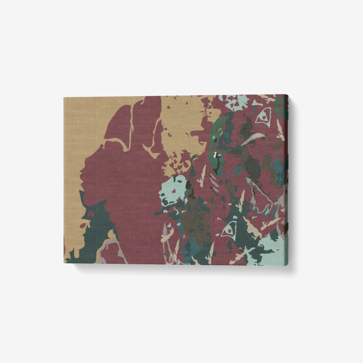 1 Piece Canvas Wall Art for Living Room - Framed Ready to Hang 24"x18" find your way to say it