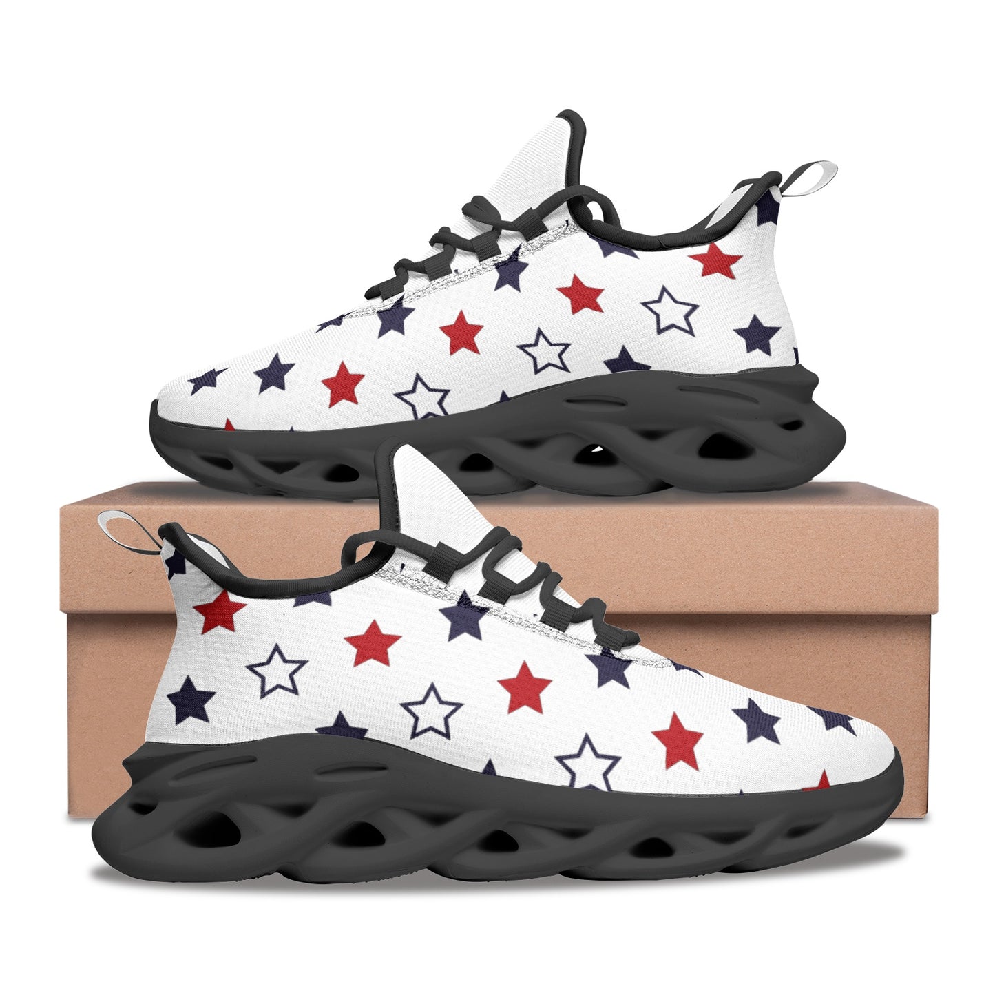 Unisex Bounce Mesh Knit Sneakers Printy6 \Pascale D