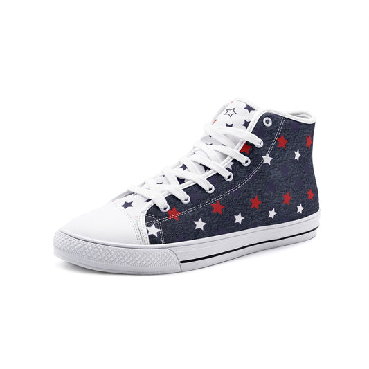 Unisex High Top Canvas Shoes Printy6