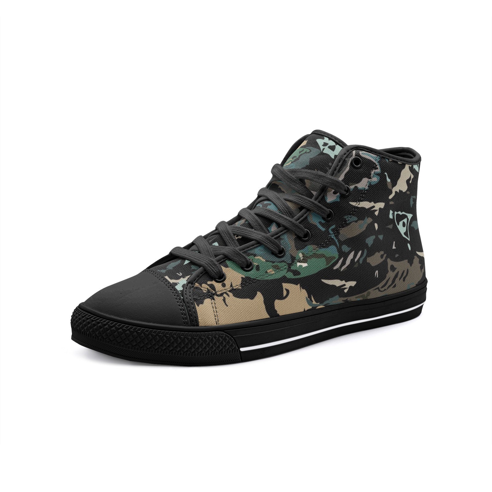 Unisex High Top Canvas Shoes Printy6