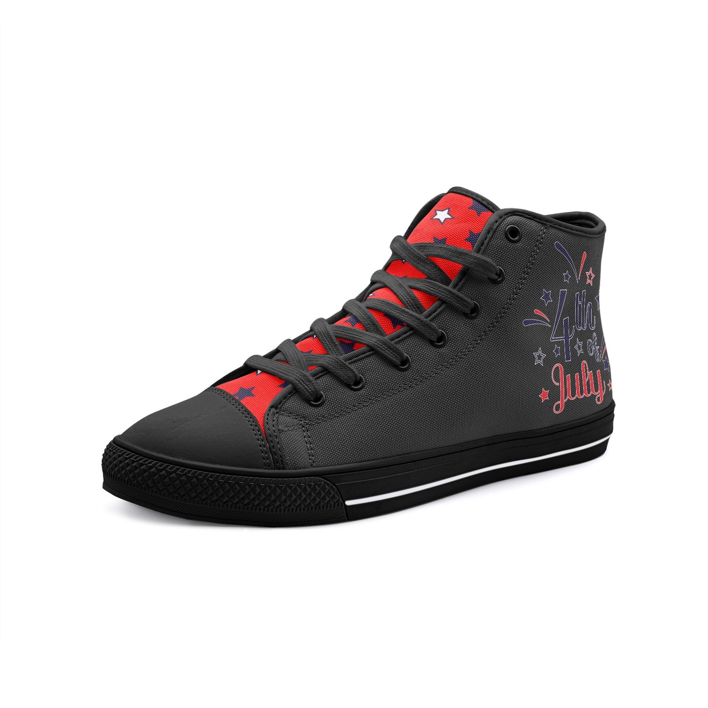 Unisex High Top Canvas Shoes Printy6