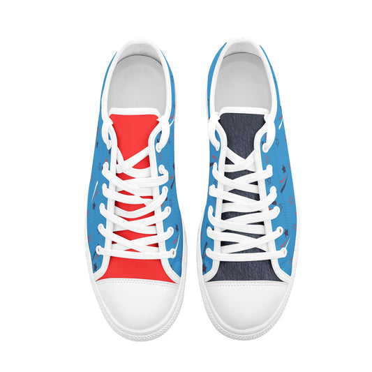 Unisex Low Top Canvas Shoes Printy6