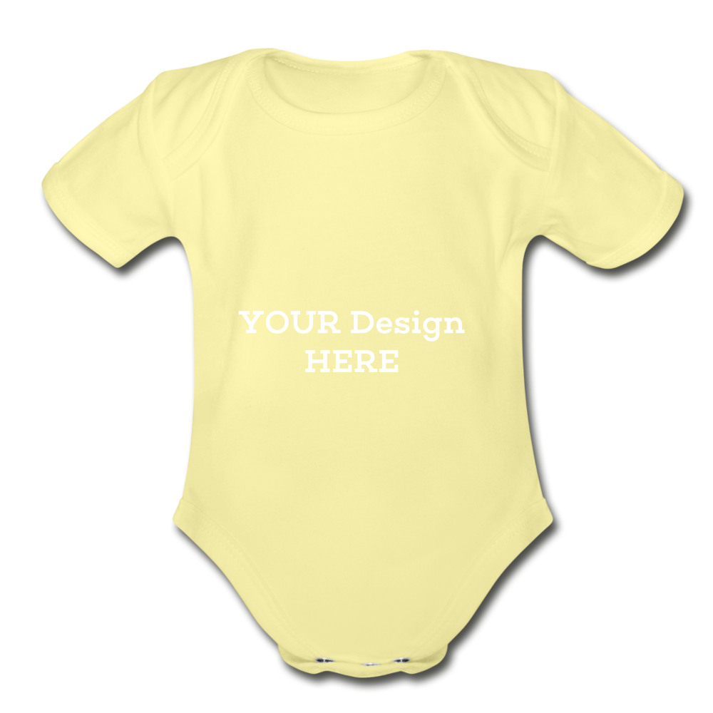 Organic Short Sleeve Baby Bodysuit SPOD