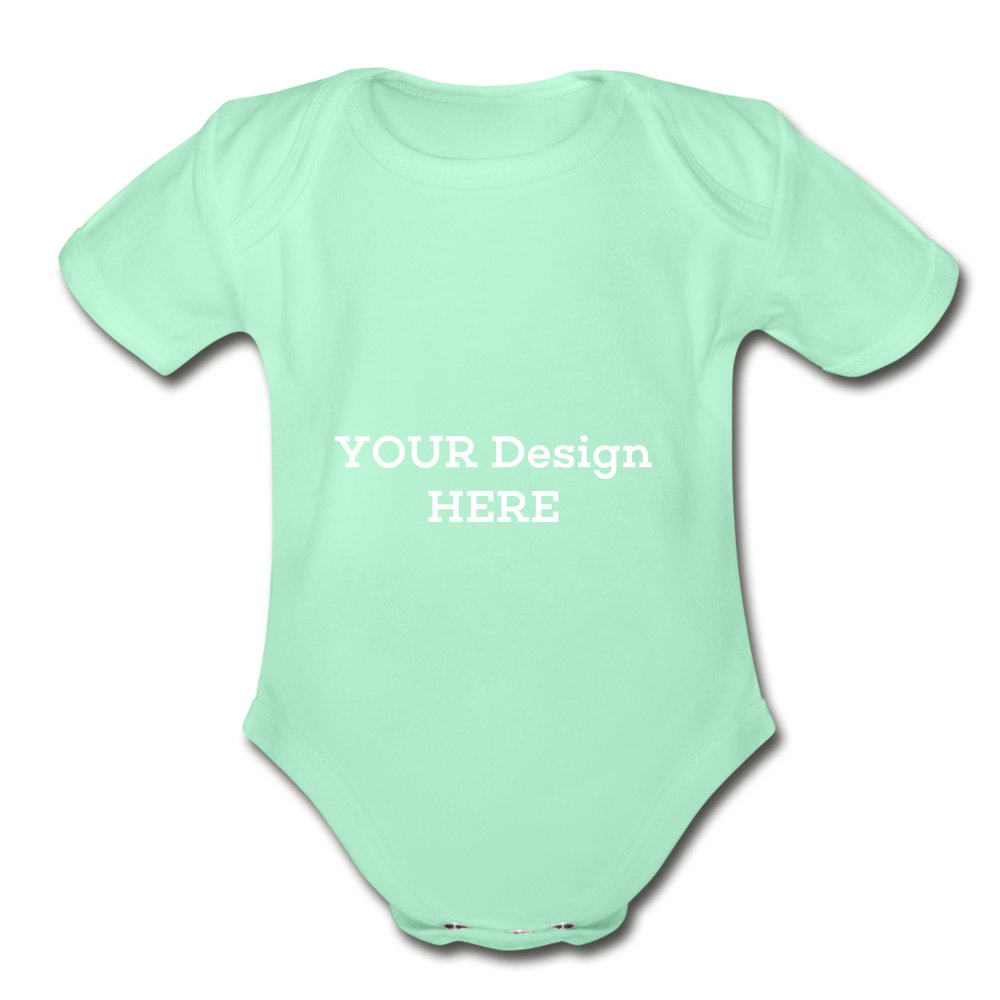 Organic Short Sleeve Baby Bodysuit SPOD