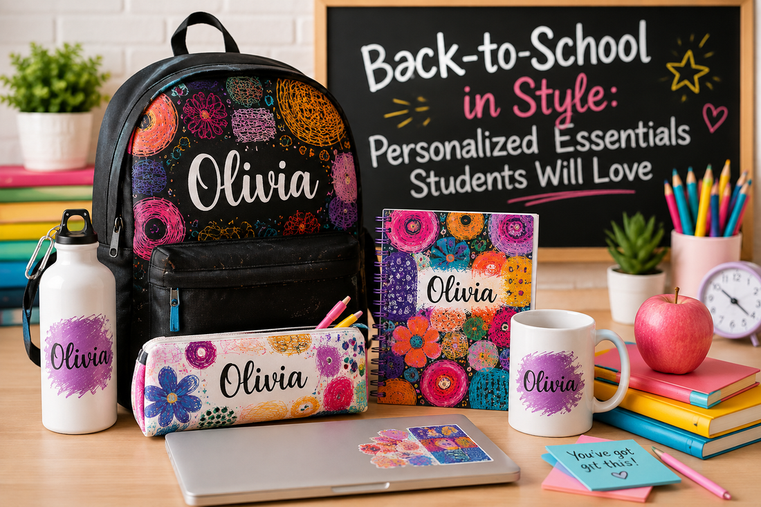 Back-to-School in Style: Personalized Essentials Students Will Love