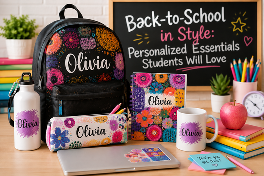 Back-to-School in Style: Personalized Essentials Students Will Love