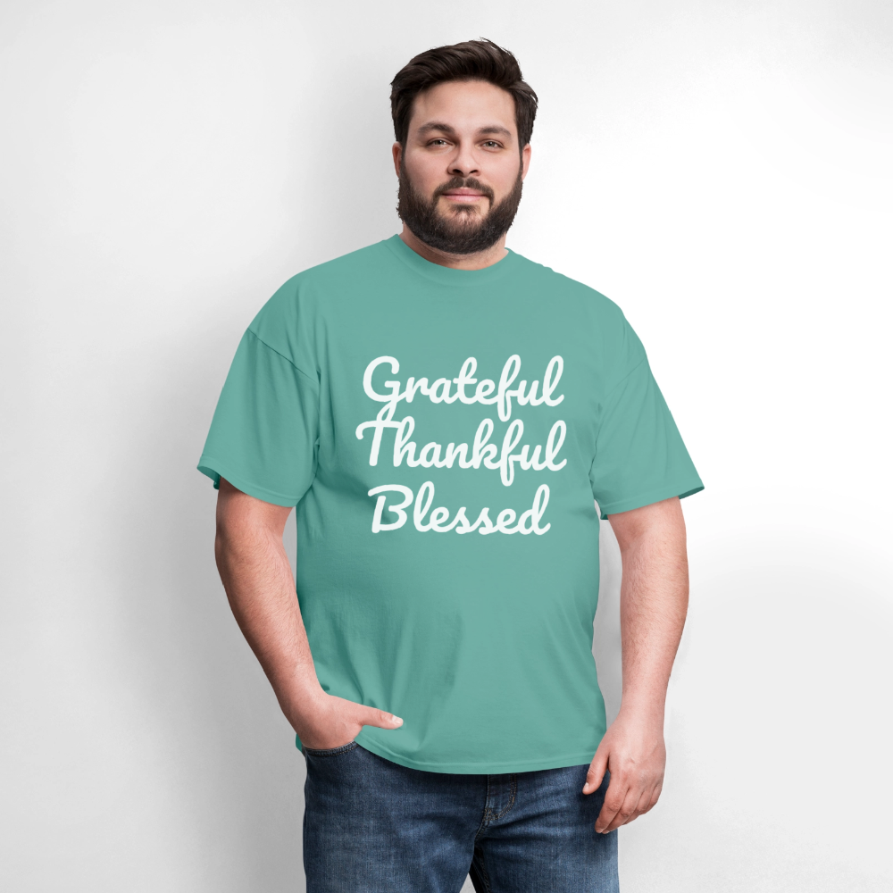 Men's T-Shirt | GILDAN 5000 - aquatic