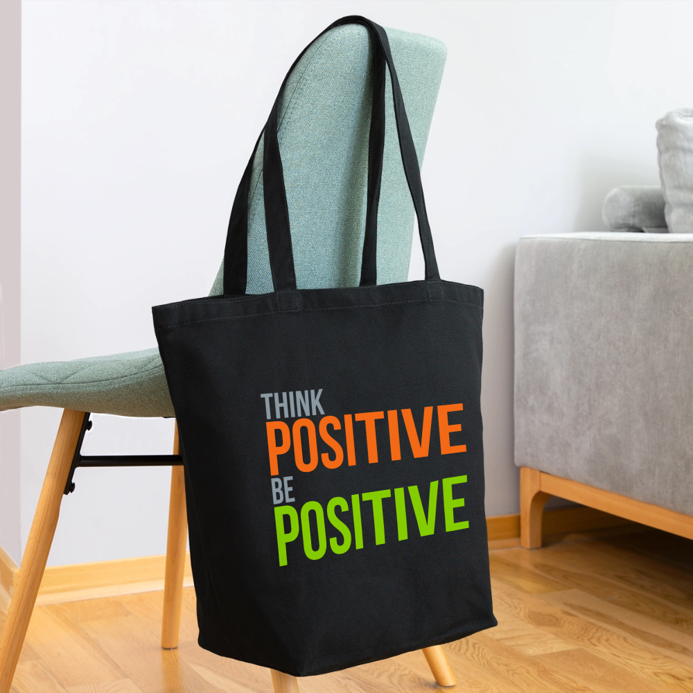 Eco-Friendly Cotton Tote - black