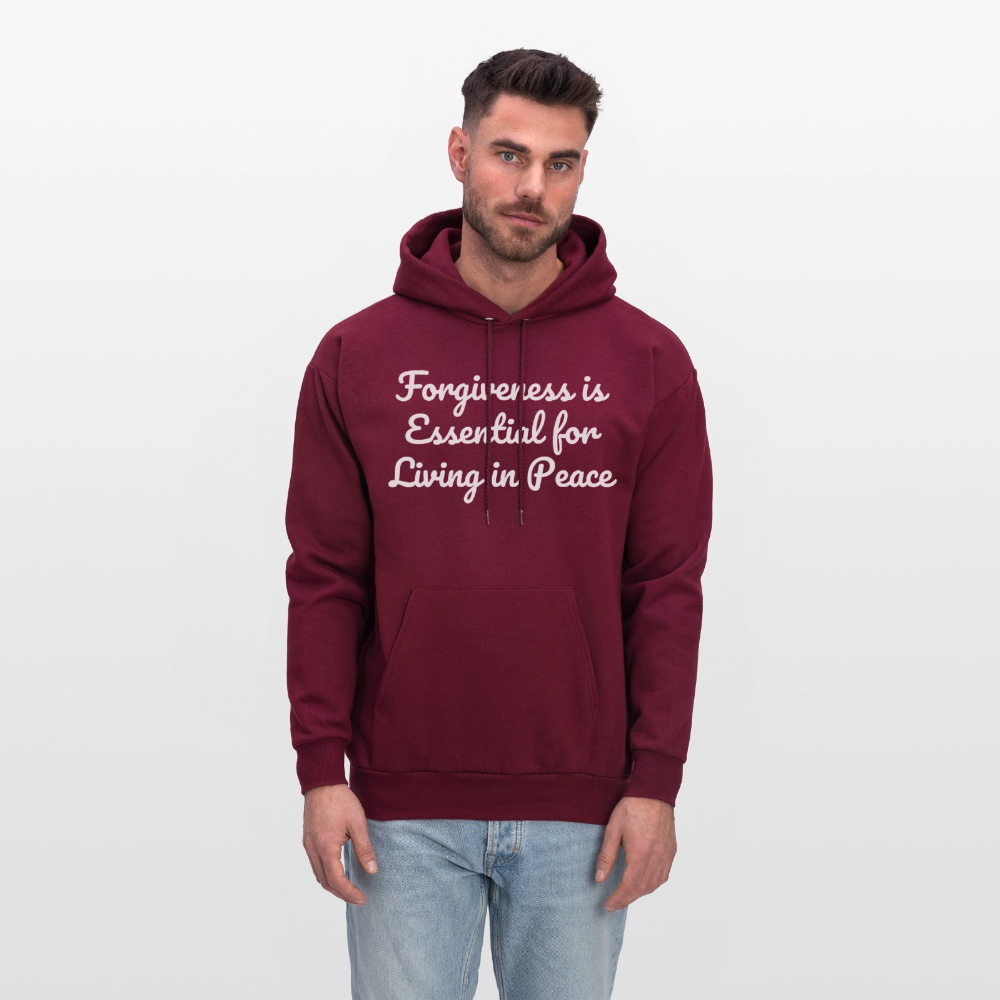 Men's Hoodie - burgundy