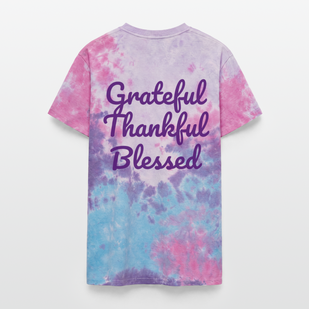 Unisex Tie Dye T-Shirt - cotton candy
