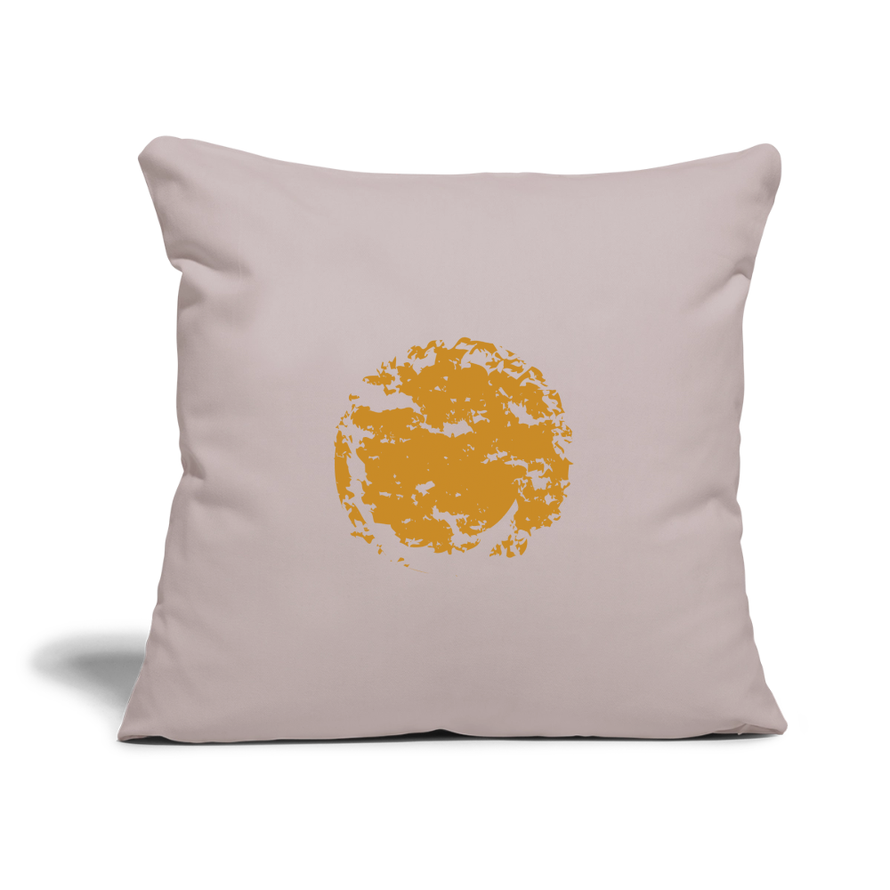 Throw Pillow Cover 18” x 18” - light taupe
