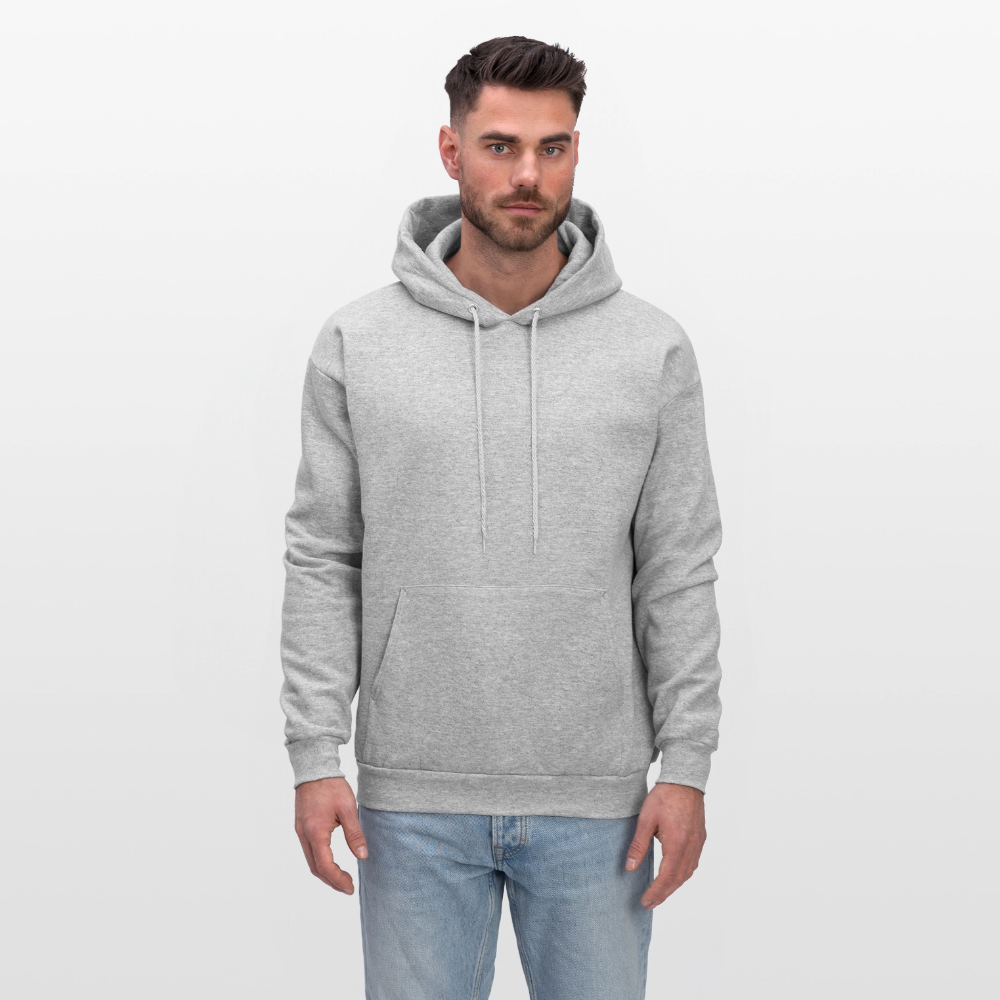 Unisex Lightweight Terry Hoodie - heather gray