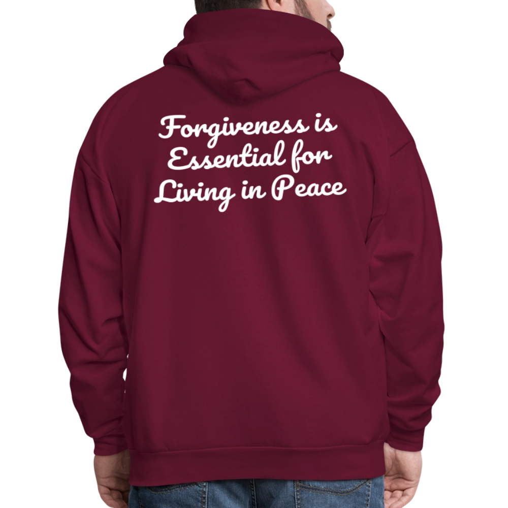 Men's Hoodie - burgundy