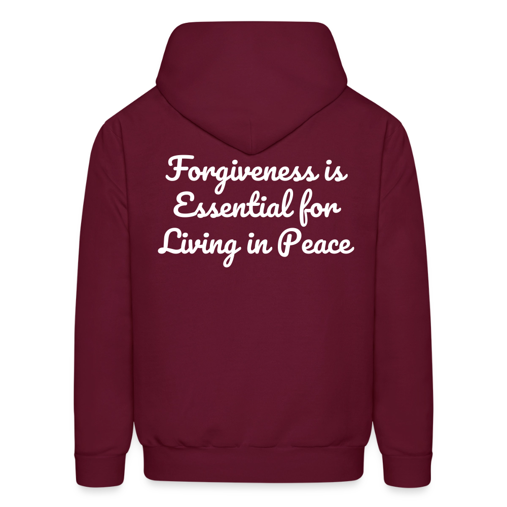 Men's Hoodie - burgundy