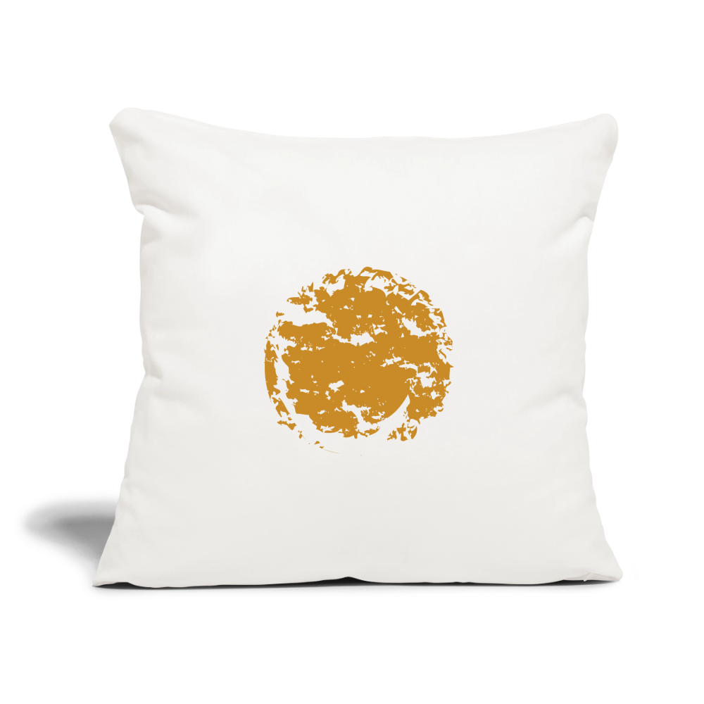 Throw Pillow Cover 18” x 18” - natural white