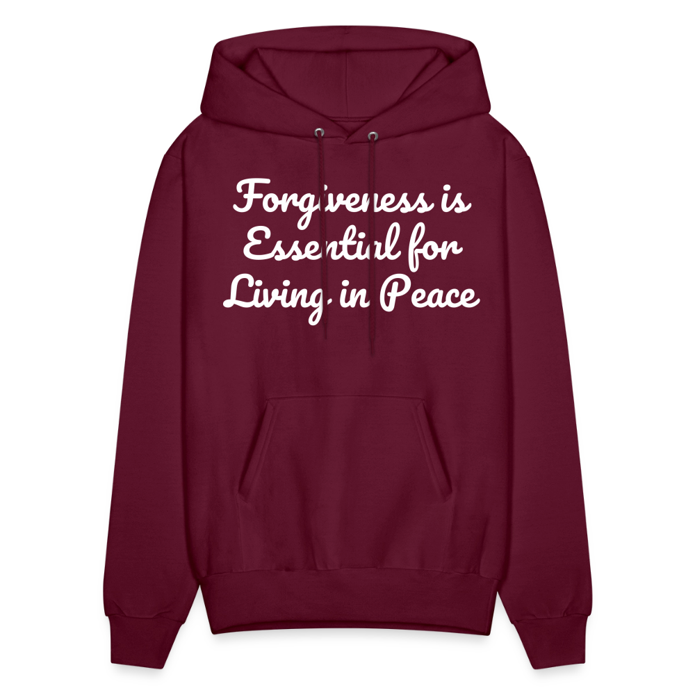 Men's Hoodie - burgundy