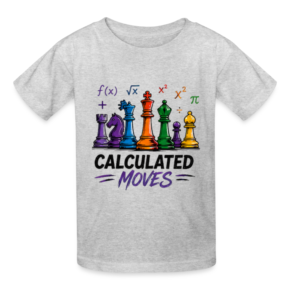 Hanes Youth Tagless T-Shirt - heather gray