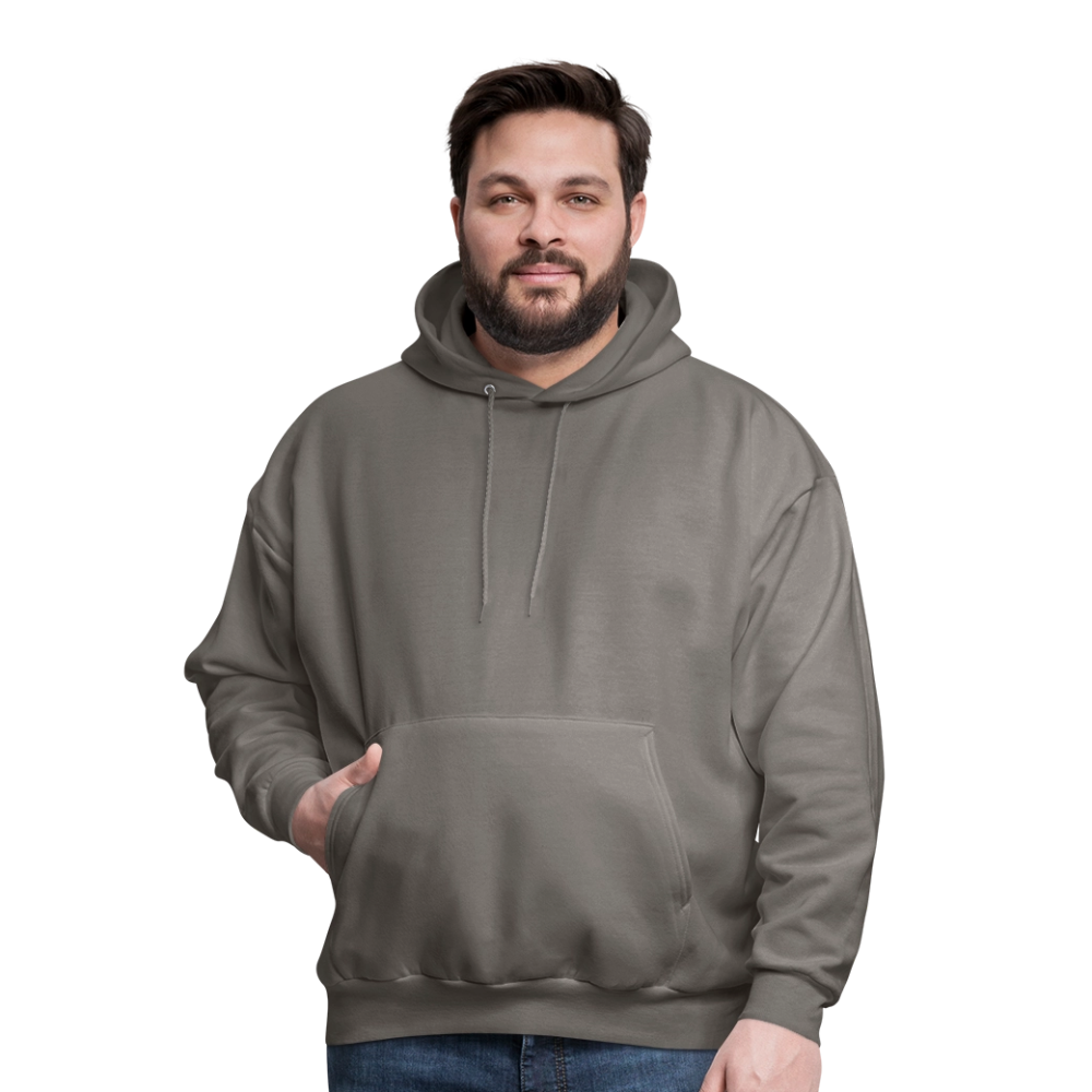Unisex Lightweight Terry Hoodie - asphalt gray