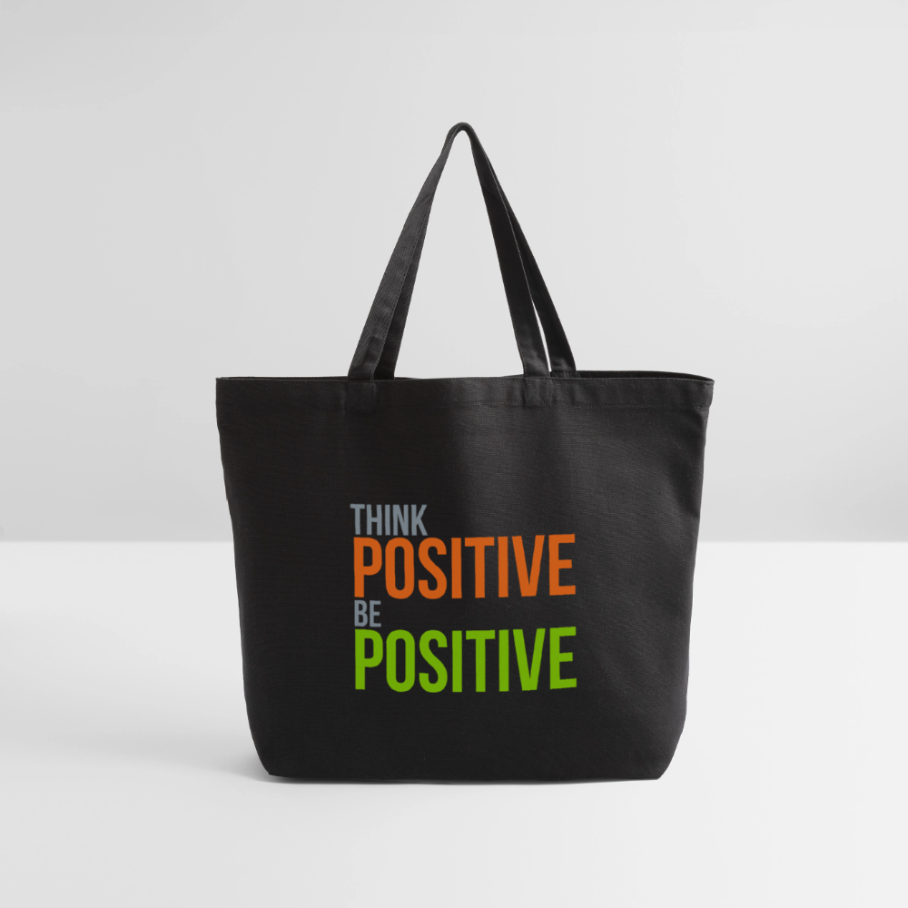 Eco-Friendly Cotton Tote - black