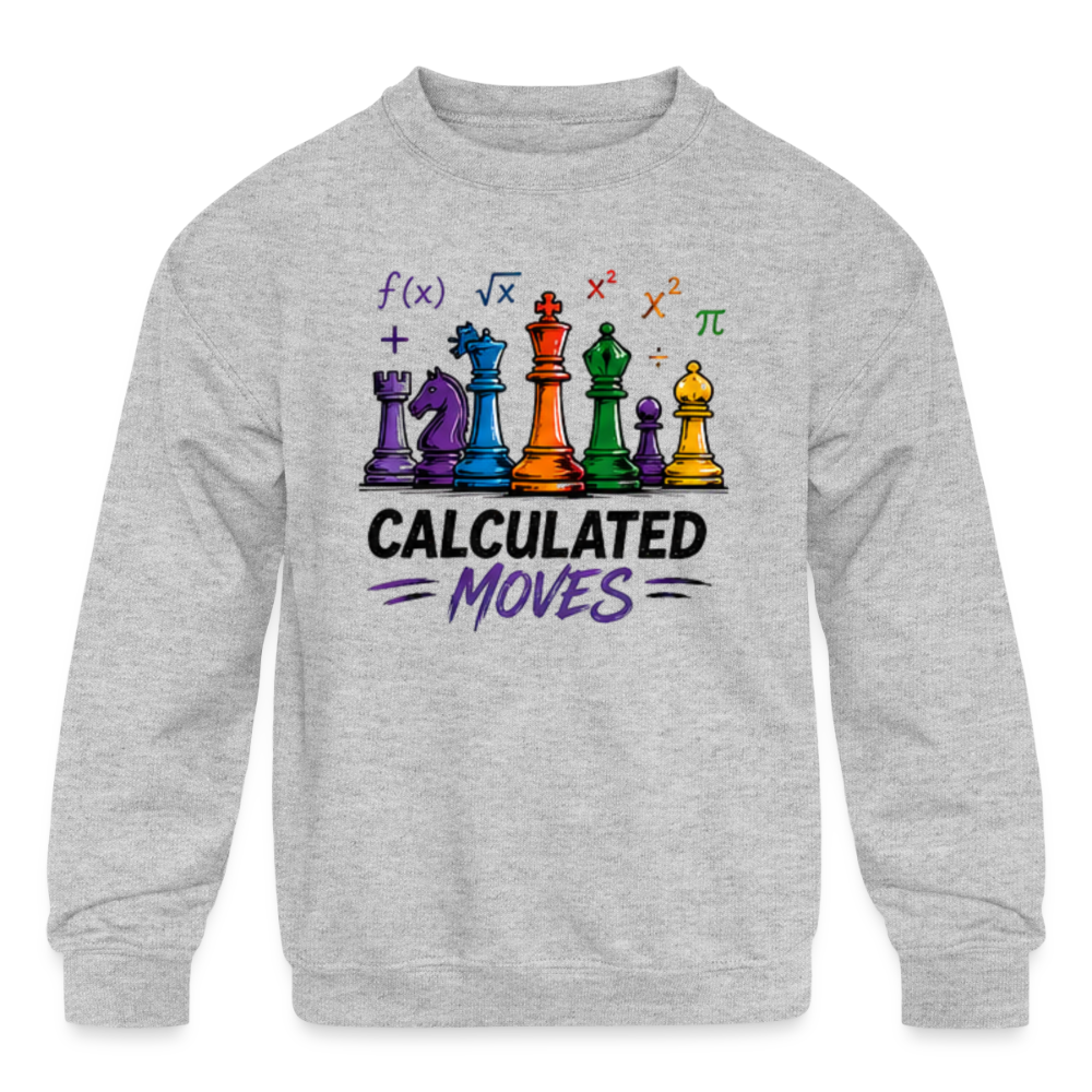 Kids' Crewneck Sweatshirt - heather gray