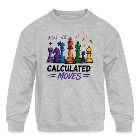 Kids' Crewneck Sweatshirt - heather gray