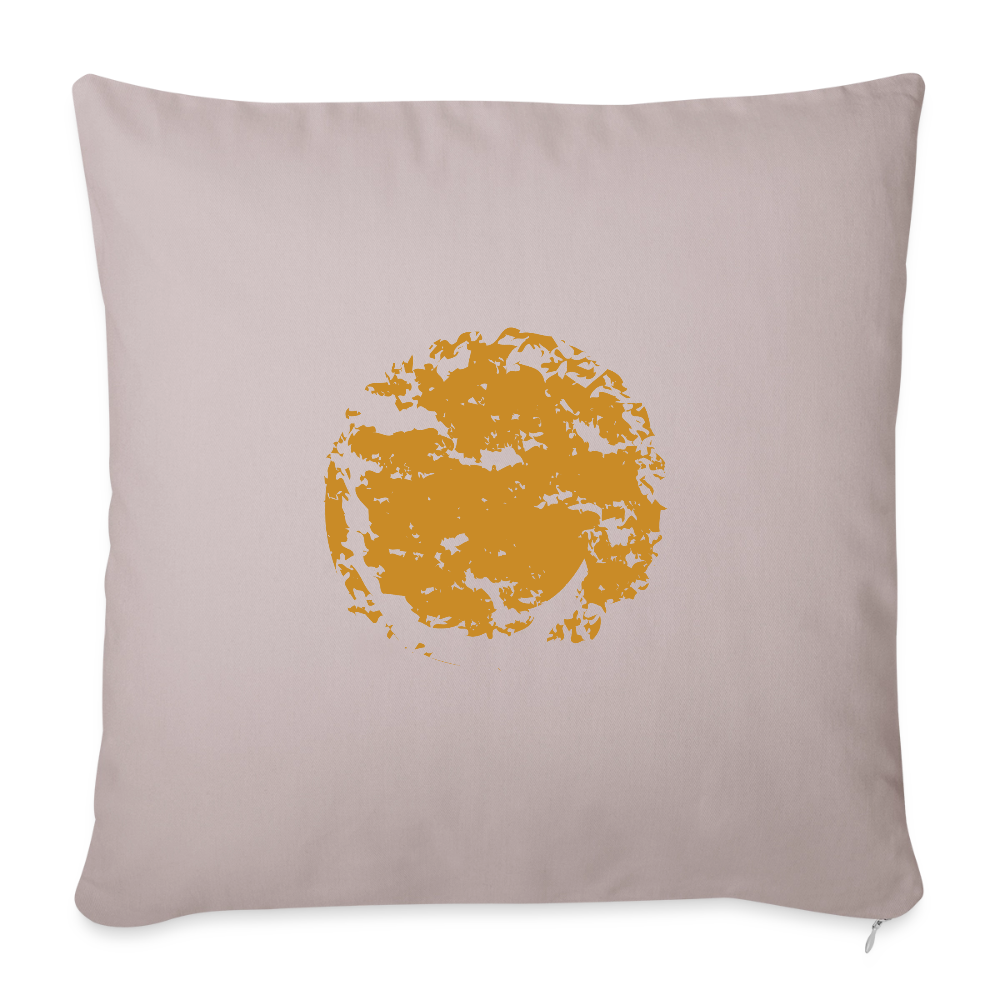 Throw Pillow Cover 18” x 18” - light taupe