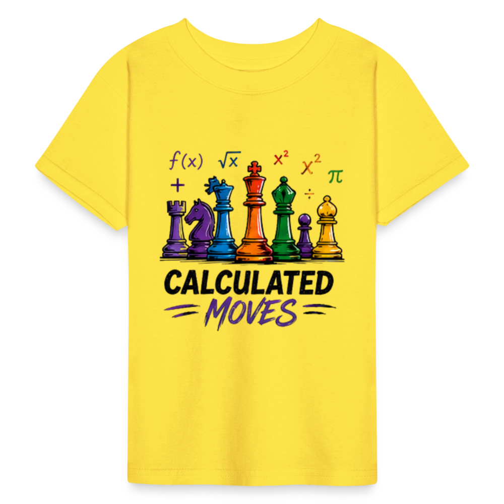 Hanes Youth Tagless T-Shirt - yellow