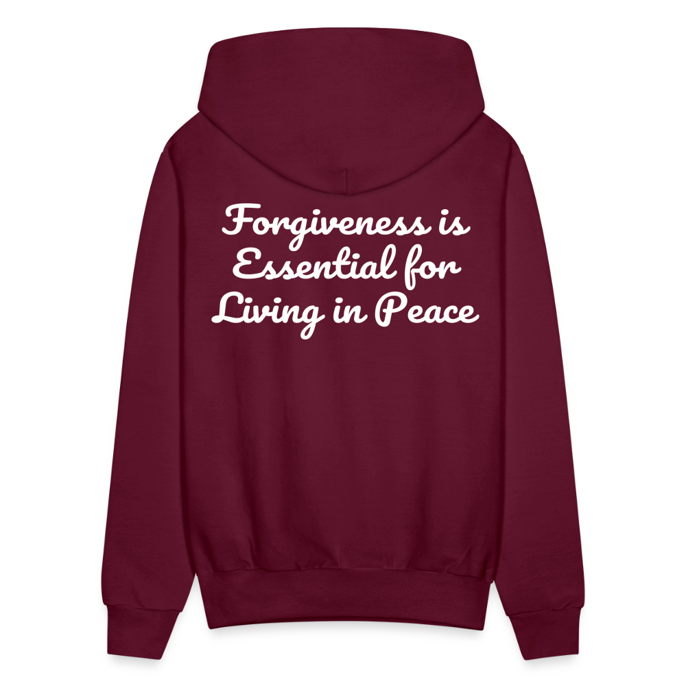 Men's Hoodie - burgundy