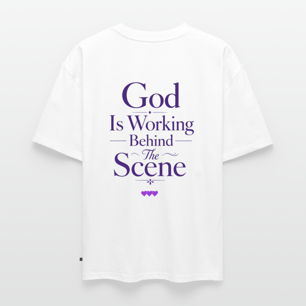Unisex Premium Oversized Organic T-Shirt - white