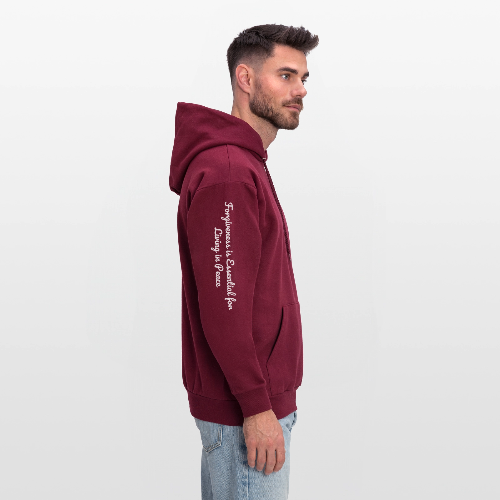 Men's Hoodie - burgundy