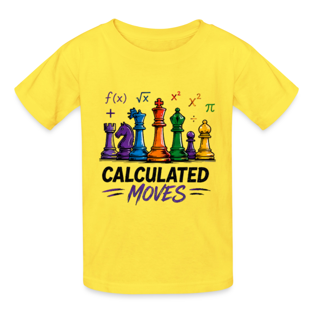 Hanes Youth Tagless T-Shirt - yellow