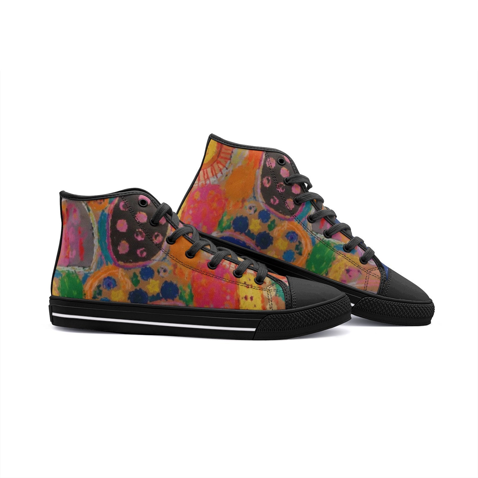 Unisex High Top Canvas Shoes Printy6