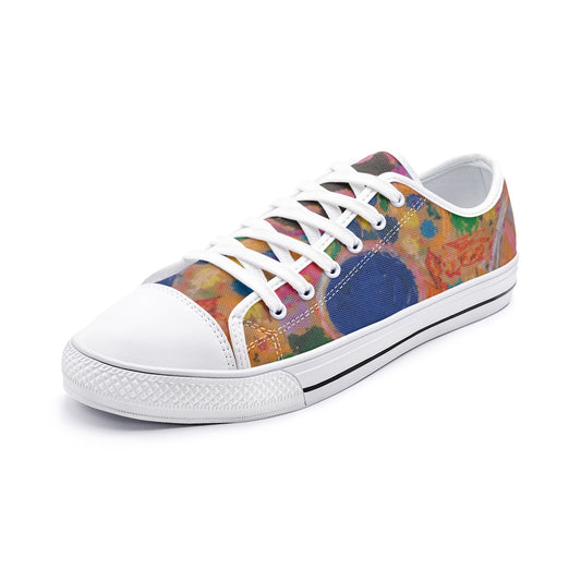 Crayon Art Low Top Canvas Shoes – Unisex